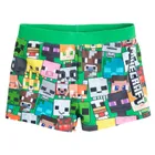 Cool Club, Szorty kąpielowe chłopięce, UV 50, zielone, Minecraft