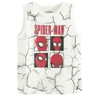 Cool Club, T-shirt chłopięcy bez rękawów, biały, Spider-Man