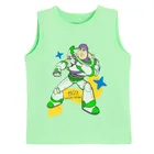 Cool Club, T-shirt chłopięcy bez rękawów, zielony, Toy Story
