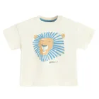 Cool Club, T-shirt chłopięcy, beżowy