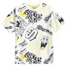 Cool Club, T-shirt chłopięcy, biały, SpongeBob