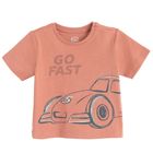 Cool Club, T-shirt chłopięcy, brązowy