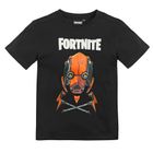 Cool Club, T-shirt chłopięcy, czarny, Fortnite