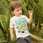 Cool Club, T-shirt chłopięcy, ecru