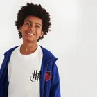 Cool Club, T-shirt chłopięcy, ecru, Harry Potter