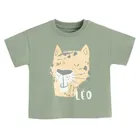 Cool Club, T-shirt chłopięcy, khaki