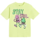 Cool Club, T-shirt chłopięcy, limonkowy