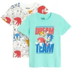 Cool Club, T-shirt chłopięcy, mix, Sonic the Hedgehog, zestaw, 2 szt.