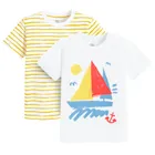 Cool Club, T-shirt chłopięcy, mix, zestaw, 2 szt.