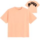 Cool Club, T-shirt chłopięcy, oversize, pomarańczowy