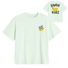 Cool Club, T-shirt chłopięcy, oversize, turkusowy