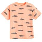 Cool Club, T-shirt chłopięcy, pomarańczowy