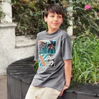 Cool Club, T-shirt chłopięcy, szary