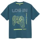 Cool Club, T-shirt chłopięcy, turkusowy