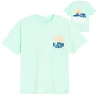 Cool Club, T-shirt chłopięcy, turkusowy
