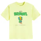 Cool Club, T-shirt chłopięcy, zielony, Brawl Stars