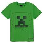 Cool Club, T-shirt chłopięcy, zielony, Minecraft