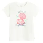 Cool Club, T-shirt dziewczęcy, biały