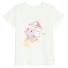 Cool Club, T-shirt dziewczęcy, biały