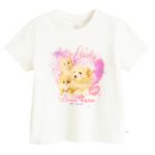 Cool Club, T-shirt dziewczęcy, biały