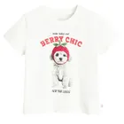 Cool Club, T-shirt dziewczęcy, biały