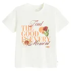 Cool Club, T-shirt dziewczęcy, biały