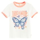 Cool Club, T-shirt dziewczęcy, biały