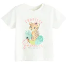 Cool Club, T-shirt dziewczęcy, biały