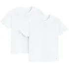 Cool Club, T-shirt dziewczęcy, biały, zestaw, 2 szt.