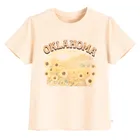 Cool Club, T-shirt dziewczęcy, brzoskwiniowy