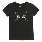 Cool Club, T-shirt dziewczęcy, czarny