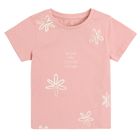 Cool Club, T-shirt dziewczęcy, jasnoróżowy, Enjoy the little things