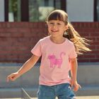Cool Club, T-shirt dziewczęcy, koralowy