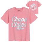 Cool Club, T-shirt dziewczęcy, koralowy, Chupa Chups