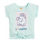 Cool Club, T-shirt dziewczęcy, miętowy, Jednorożec Agnes, Minionki
