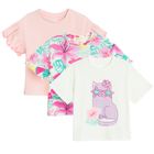 Cool Club, T-shirt dziewczęcy, mix, zestaw, 3 szt.