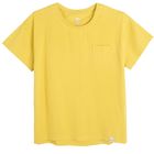 Cool Club, T-shirt dziewczęcy, musztardowy