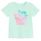 Cool Club, T-shirt dziewczęcy, niebieski