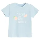 Cool Club, T-shirt dziewczęcy, niebieski