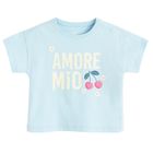 Cool Club, T-shirt dziewczęcy, niebieski