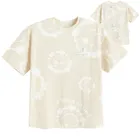 Cool Club, T-shirt dziewczęcy, oversize, beżowy, SmileyWorld