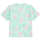 Cool Club, T-shirt dziewczęcy, oversize, niebieski