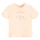 Cool Club, T-shirt dziewczęcy, pomarańczowy