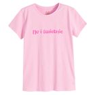 Cool Club, T-shirt dziewczęcy, różowy
