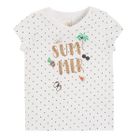 Cool Club, T-shirt dziewczęcy, Summer, kropki