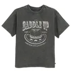 Cool Club, T-shirt dziewczęcy, szary