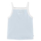 Cool Club, Top dziewczęcy, prążkowany, niebieski