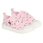 Cool Club, Trampki dziewczęce, różowe, Zdrowa Stopa, podeszwa Barefoot, Hello Kitty