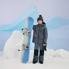 Cool Club, Wodoszczelne spodnie snowboardowe chłopięce, grafitowe