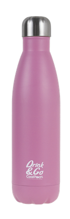 CoolPack, Drink&Go, butelka termiczna, Pastel Powder Pink, 500 ml